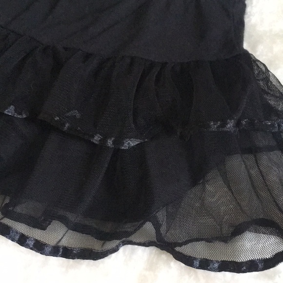 Black Ruffle Skort - Picture 3 of 4